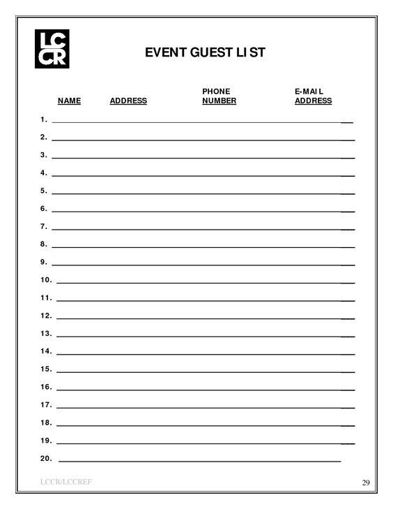 Guest List Template Doc Jobspapa cakepins birthday check - check template Guest List Template Doc Jobspapa cakepins birthday check - check template