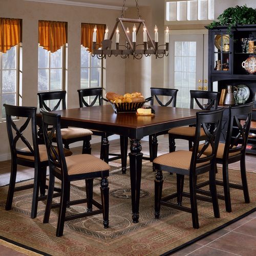 Square Dining Room Table Seats 8 In Kitchen Home Kitchens Tables Square Dining Room Table Seats 8, High Square Table For 8