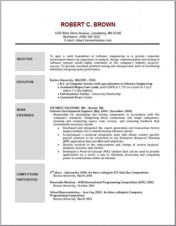 It Resume Objective Resume Samples Pinterest Resume objective - scholarship resume objective It Resume Objective Resume Samples Pinterest Resume objective - scholarship resume objective