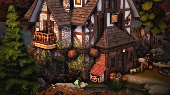 Miss Ruby Bird — Aunt Klara’s House Here’s another build I made a...