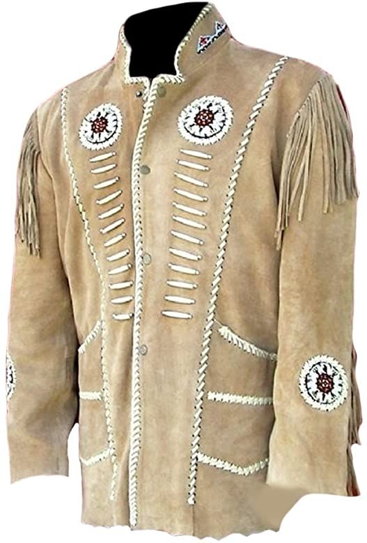Classyak Mens Fashion Cow-Suede Leather Stylish Vest Classyak Mens Fashion Cow-Suede Leather Stylish Vest