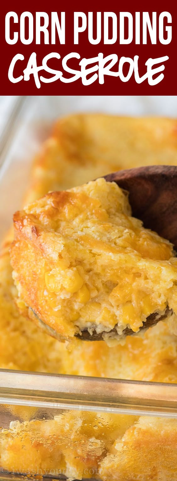 Easy Corn Pudding Casserole Recipe