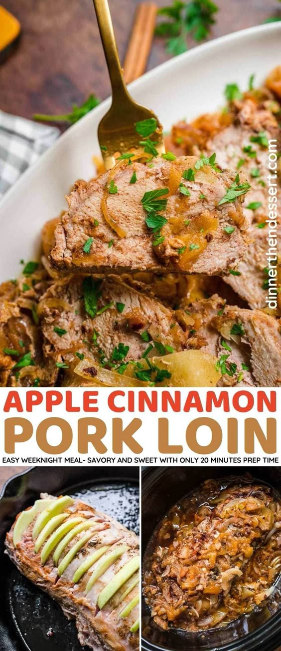 Apple Cinnamon Pork Loin