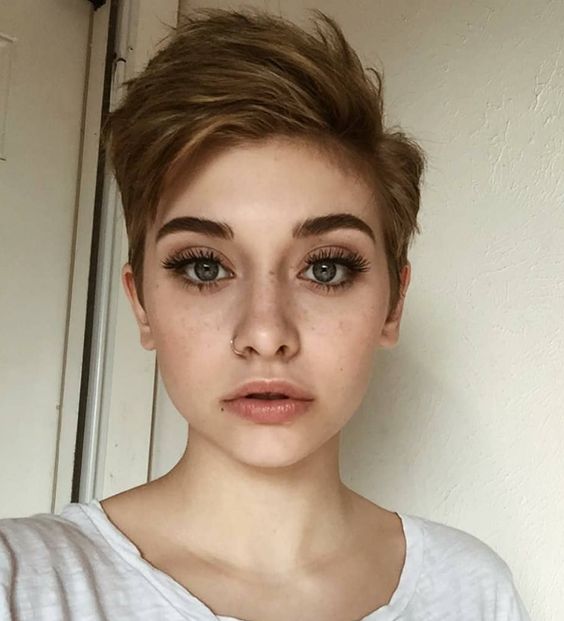 pixie cuts for thick hair
