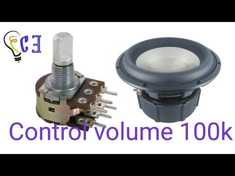 Control Volume Using 100k Variable Resistance Creative Electronics You Audio Ideas Diy Speakers Electrical Energy Control Volume Using 100k Variable, Volume Control Wiring Diagram