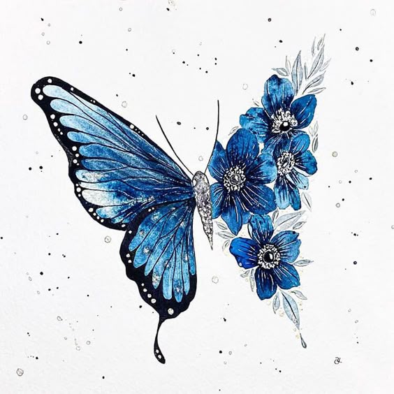 20 Beautiful Watercolor Butterfly Painting Ideas - Beautiful Dawn Designs