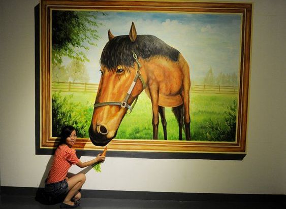 Arte-Exposição de pintura 3D na China (3)
