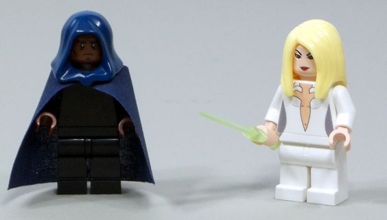 LEGO CLOAK /& DAGGER Custom PAD PRINTED Super Heroes MARVEL Comics Spider-Man