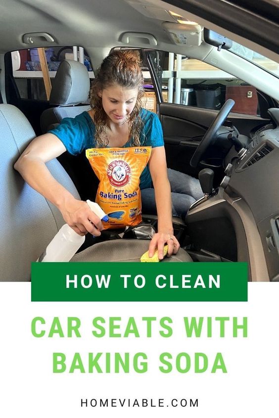 How to Clean Car Seats with Baking Soda