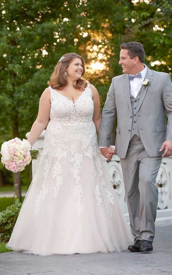 Elegant and romantic, this princess wedding dress from Stella York will bring any fairytale to life