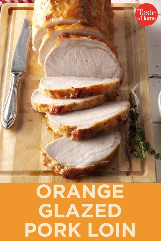 Orange-Glazed Pork Loin