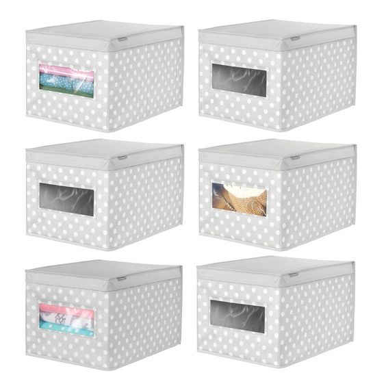 Living Room,Khaki,2 Packs Zonyon Storage Bin with Lid Entryway Fabric Foldable Storage Cube Box,Closet Organizer,Nursery Hamper Basket with Handle for Home Office Bedroom Playing Room
