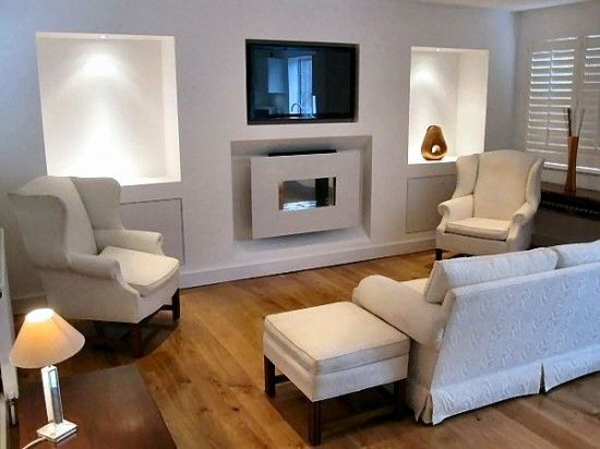 Idea For Living Room With Fireplaces Beautiful Living Room With Tv Above Fireplace Decorating Ideas Small Living Rooms Living Room Modern Trendy Living Rooms