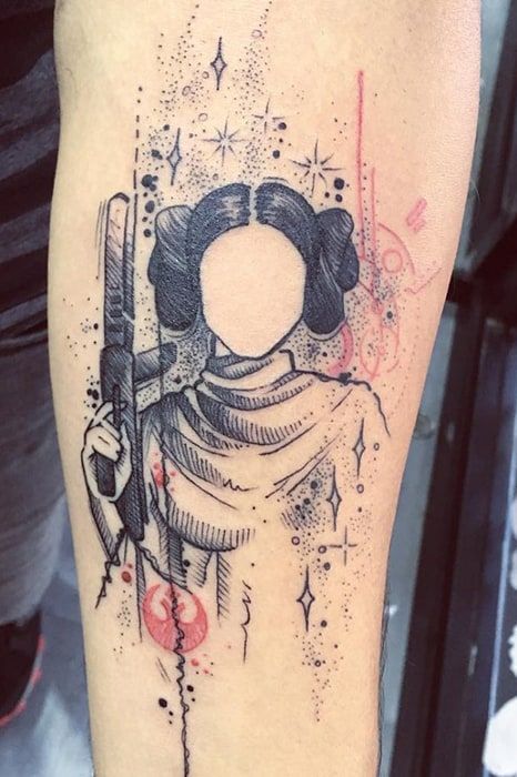 24 Out of this World Star Wars Tattoos #StarWars #tattoos