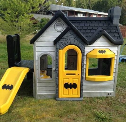 20 Of The Best Upcycled Furniture Ideas Play Houses Build A Playhouse Batman 20 Of The Best Upcycled Furniture, Outdoor Plastic Playhouse With Slide