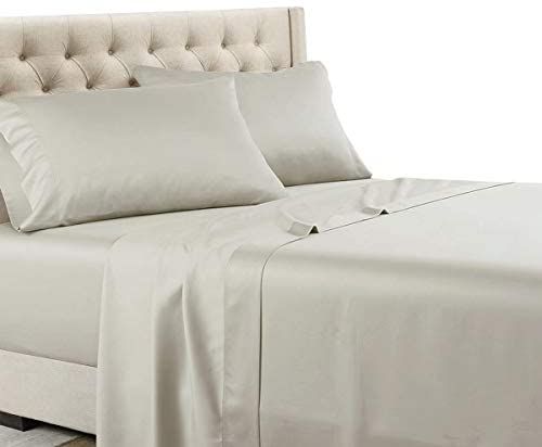 Royal Tradition Solid 600 Thread Count 100 Percent Cotton King Bed Sheets Set Taupe Breathable Deep Poc In 2021 Sheet Sets Size King Bed Sheets Sheet Sets, King Bed Sheets 600 Thread Count