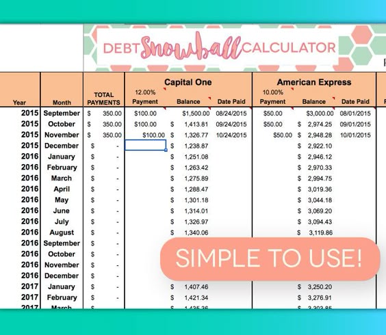 Debt Payoff Spreadsheet - Debt Snowball, Excel, Credit Card - debt payoff calculator Debt Payoff Spreadsheet - Debt Snowball, Excel, Credit Card - debt payoff calculator