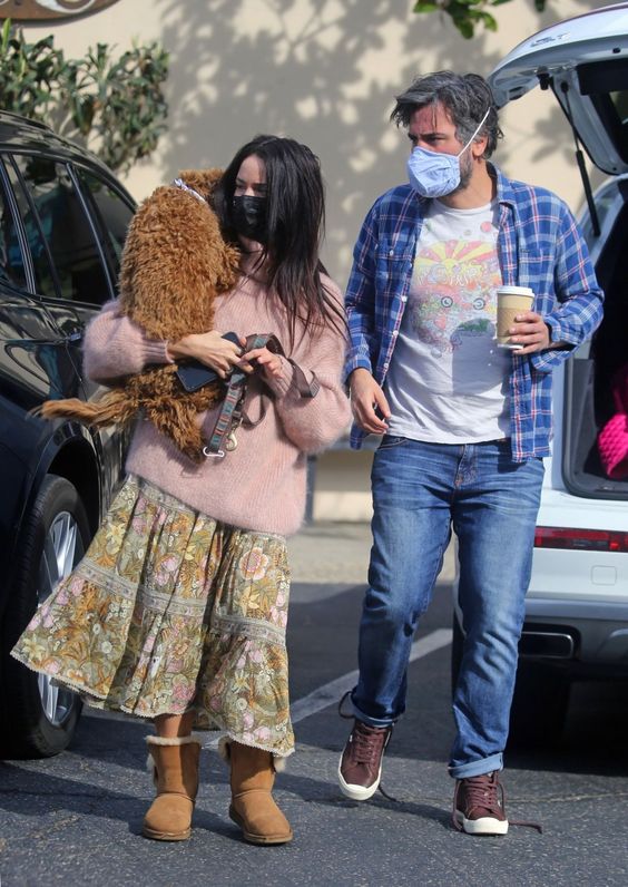 ABIGAIL SPENCER and Josh Radnor Out in Montecito 01/03/2021