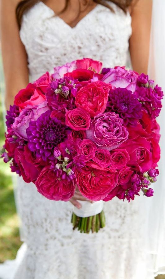 Bouquets de mariage 2019 modernes, tendances et 50 photos
