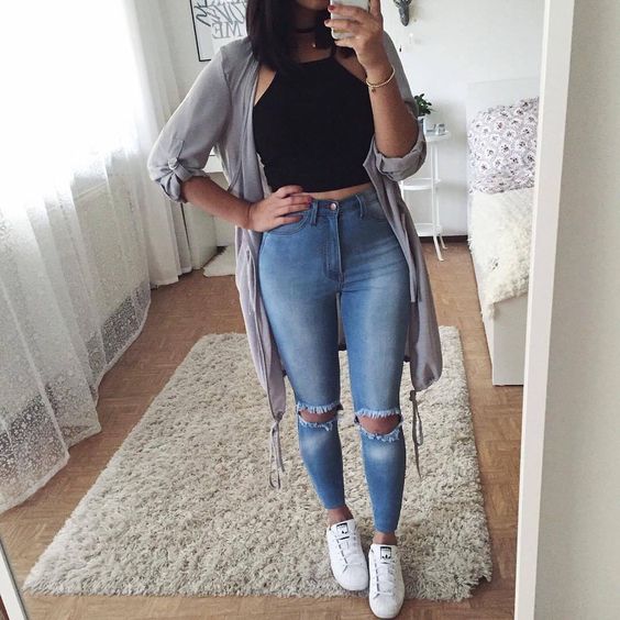 Inspiração de Look para para Escola/Faculdade Fáceis de Copiar Look para para Escola/Faculdade Fáceis de Copiar