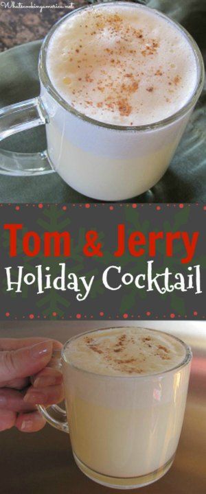 Tom and Jerry Batter and Cocktail Recipe