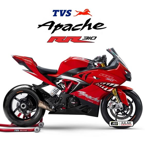 Custom TVS Apache RR 310 Rendered by Julak Sendie Design