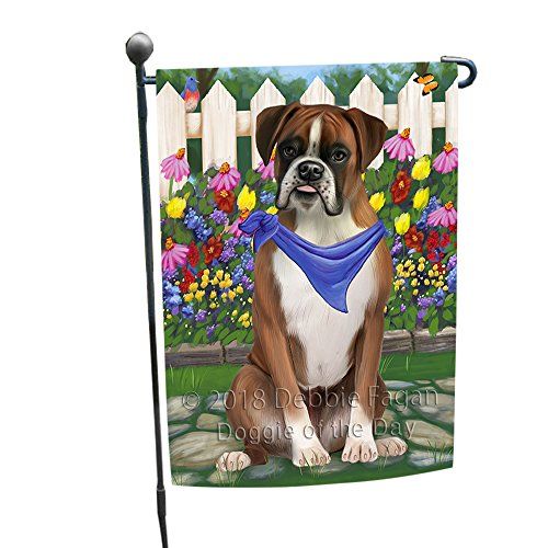 Doggie Of The Day Spring Fl Boxer Dog Garden Flag Gfl S Com Dp B07bs41s3s Ref Cm Sw R Pi U X Flags Dogs Dog Garden Flags Boxer Dogs, Boxer Dog Garden Flags