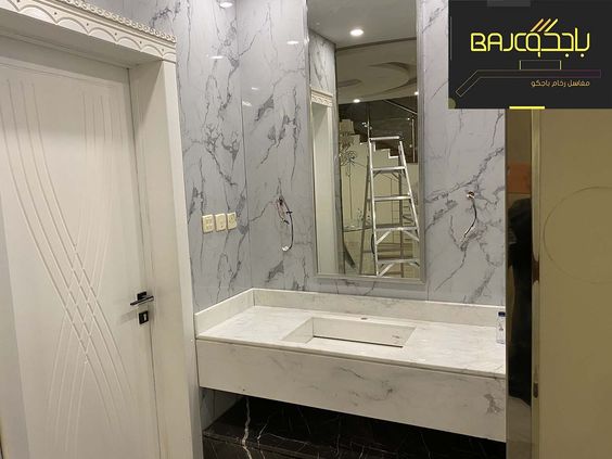 مغاسل ايطالي Bathroom Mirror Lighted Bathroom Mirror Bathroom Lighting