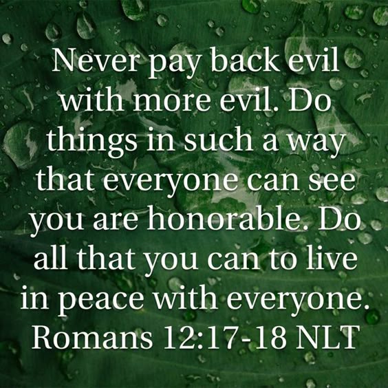 I do...sometimes when you have had more than enough drama and all you want is peace, you have to vent. But always do right in the end.