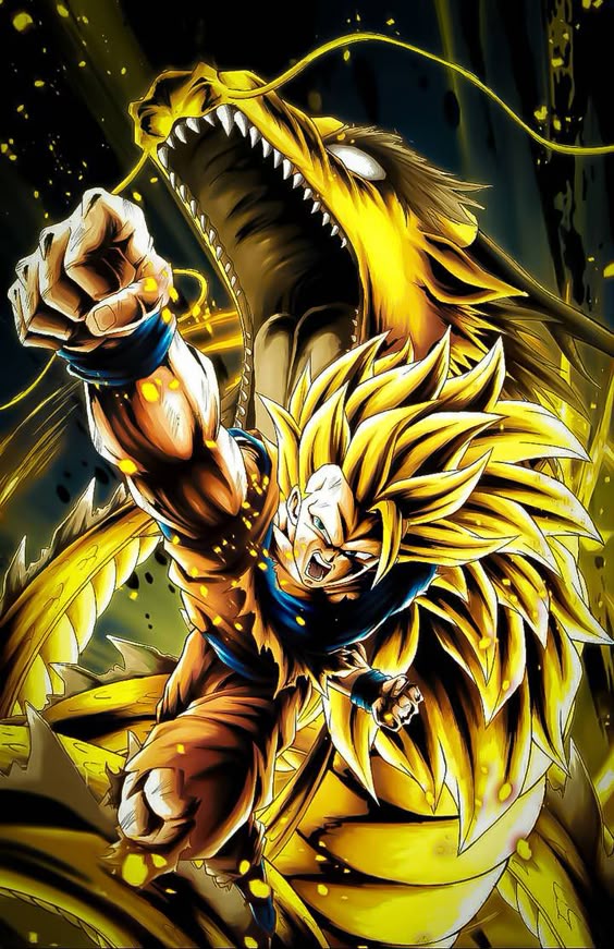 Dragon Fist SSJ3 Goku by SatZBoom on DeviantArt