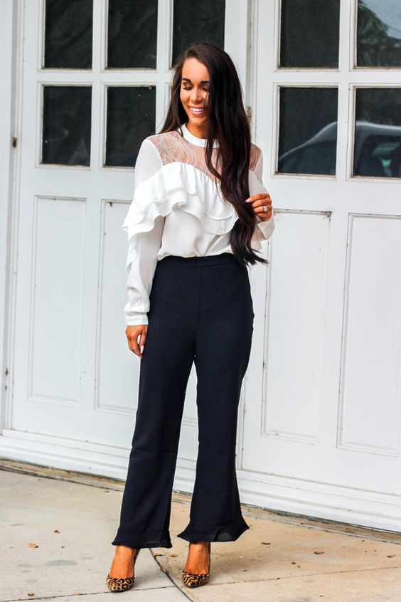 Work It Girl Pants: Black
