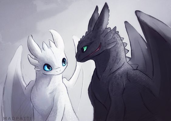“#HowtoTrainYourDragon #lightfury #toothless #HTTYD3 #fanart”