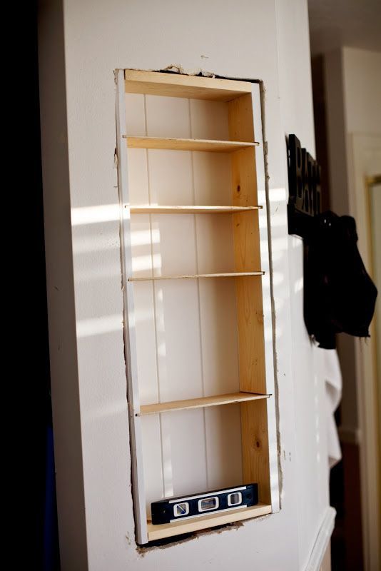 diy recessed shelves home remodeling modula joinery floating
