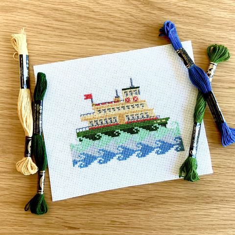 Sydney Ferry Kit Cross Stitch Cross Stitch Kit Cross Stitch