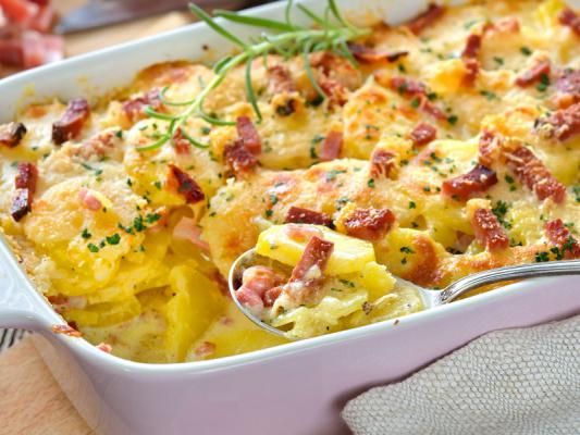 Casserole De Jambon Et Pommes De Terre Recette Jambon Recette