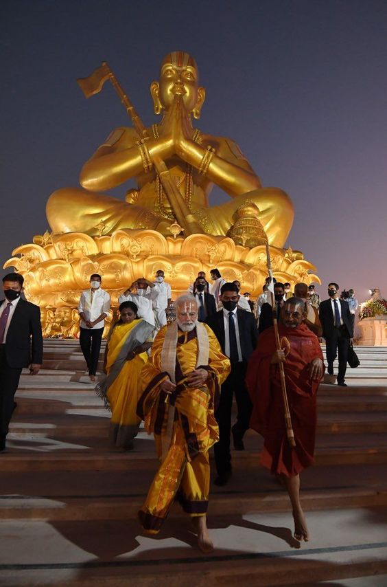 Statue Of Equality Inaugurates by PM Narendra Modi
