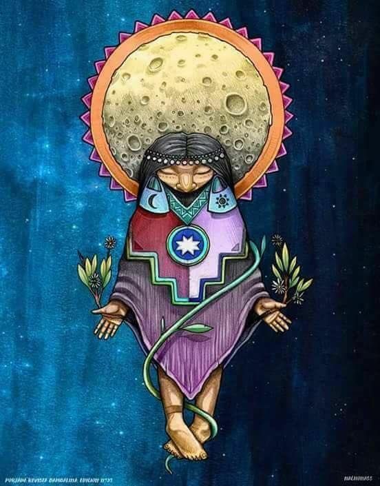 El Chaman Arte Mapuche Arte Aborigen Arte Latinoamericano