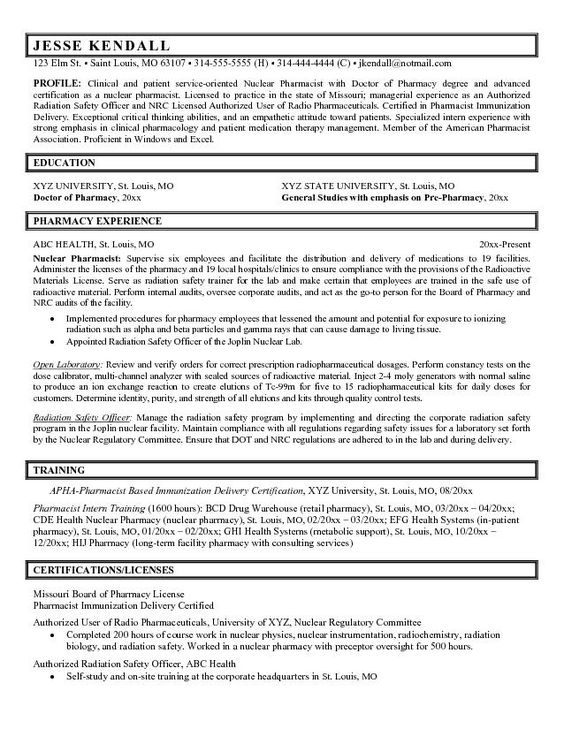 Many ideas I can take from this!(resumecompanion) Resume - radiation safety officer sample resume Many ideas I can take from this!(resumecompanion) Resume - radiation safety officer sample resume