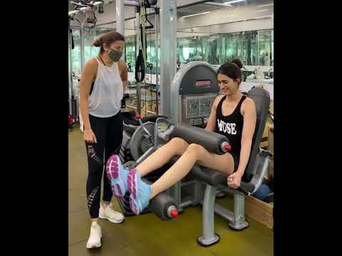 Kriti Sanon workout session🔥❤ #shorts ||Disha Patani|| - YouTube
