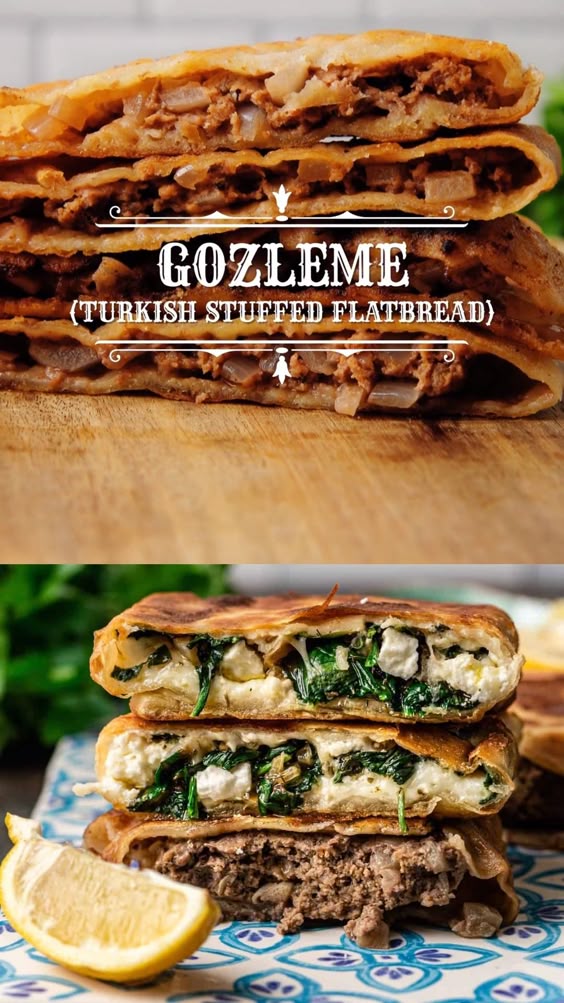 GOZLEME (TURKISH STUFFED FLATBREAD)