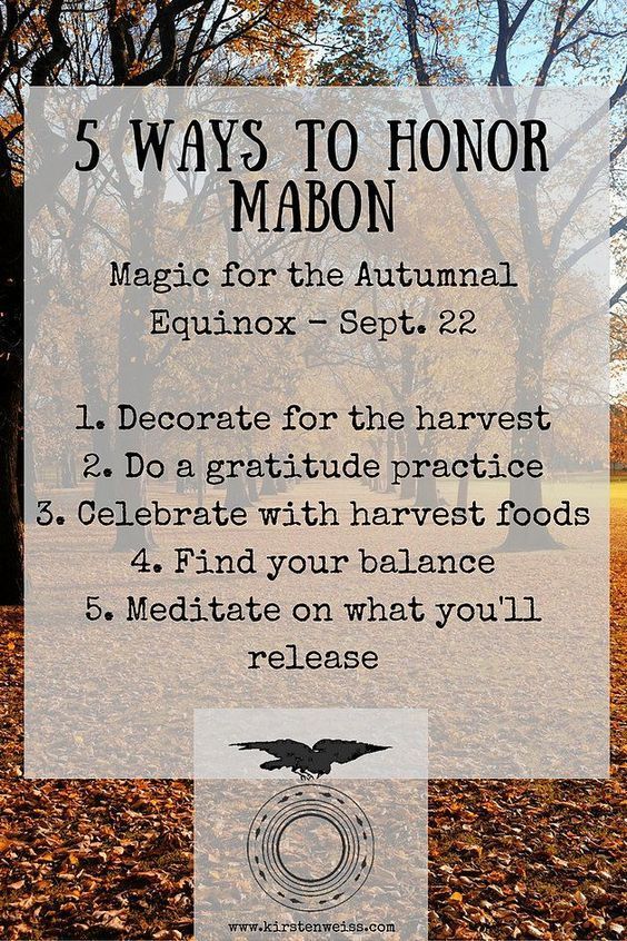 5 Ways to Honor Mabon – Witches Of The Craft®