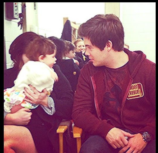 Adam Devine and Kia Knapp (Alexis Knapps daughter)