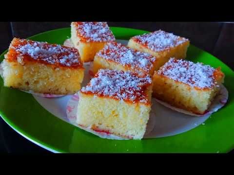 بسبوسة جوز الهند والهيل شهية ولذيذة With Images Food Arabic Food Banana Bread