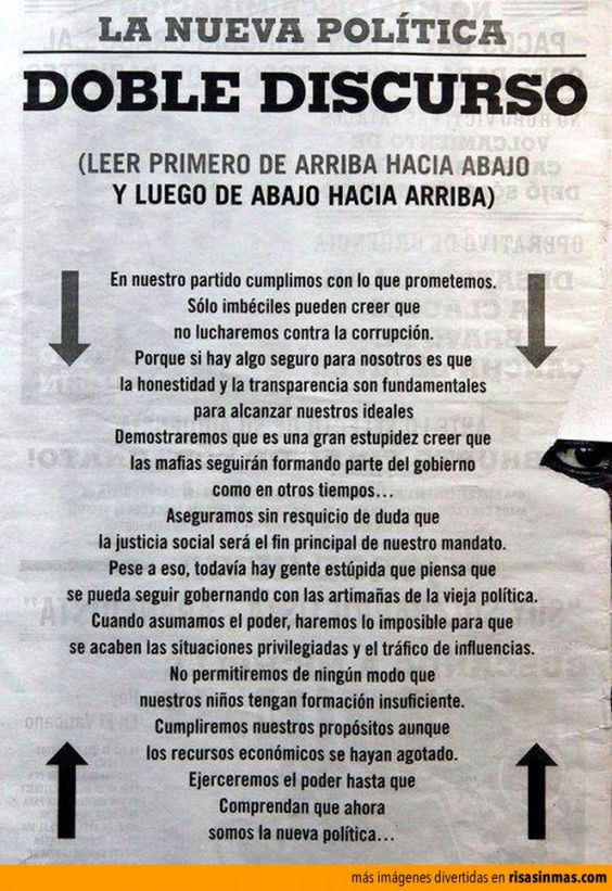 Guía para entender a los políticos