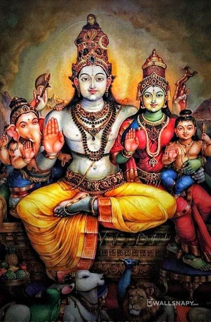 God ayyappan siva parvathi ganesh family images