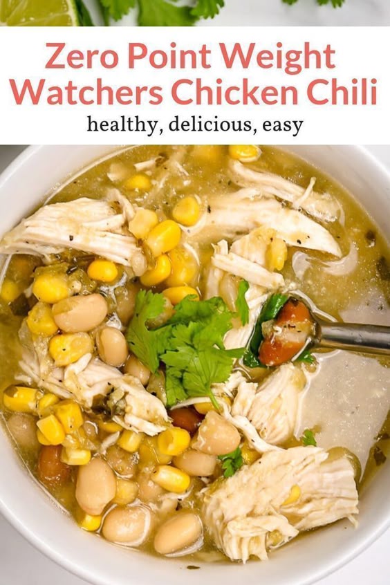 White Chicken Chili weight watchers for soup recipes