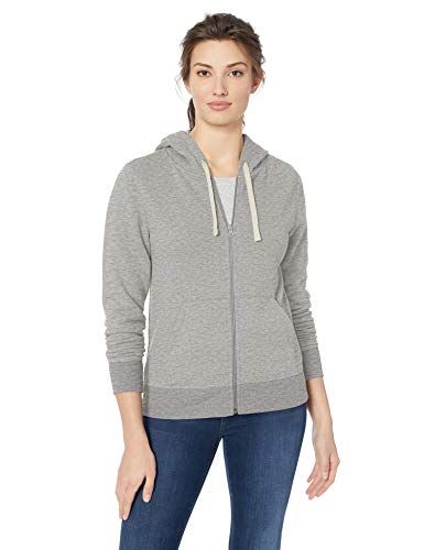 Essentials Womens French Terry Fleece Full-Zip Hoodie
