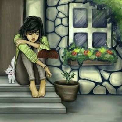 Girl Sad DP