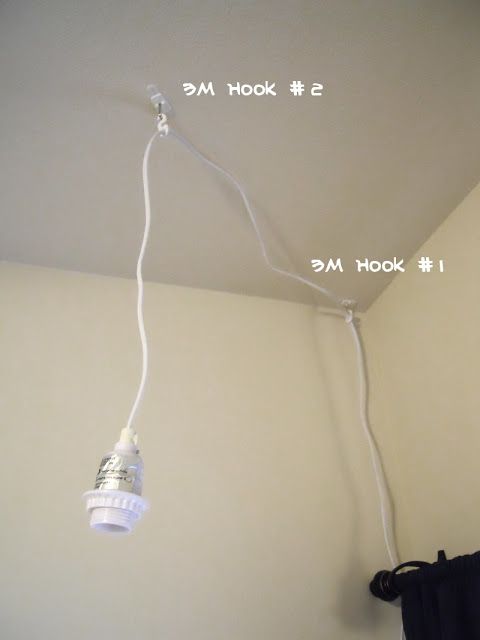 Girl Meets Apartment How To Easily Install A Hanging Light Er Style Ikea Bedroom Lights Hanging Light, How To Install Plug In Pendant Light
