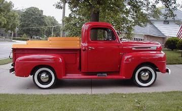 Ford On 1950 Ford F1 V8 Antique And Classic Truck Headquarters